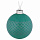 Елочный шар Queen, 10 см, зеленый