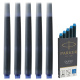 Картридж с чернилами для перьевой ручки Parker Quink, Washable Blue, упаковка из 5 шт.