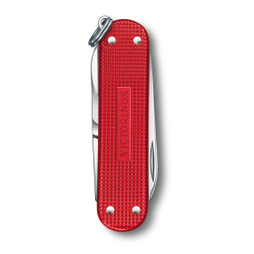 Нож-брелок VICTORINOX Classic SD Alox Colors "Sweet Berry", 58 мм, 5 функций, красный