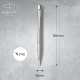Шариковая ручка Parker Urban Core K314 Metro Metallic CT, стержень: M, цвет чернил: black, в подарочной упаковке.