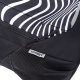 Рюкзак TORBER CLASS X, черно-серый с принтом "Зебра", полиэстер 900D, 46 x 32 x 18 см