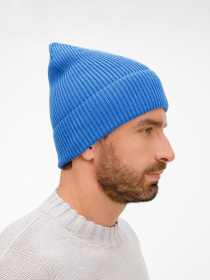 Шапка Nobilis Mono, синяя (аква)