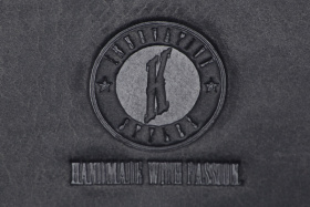 Бумажник KLONDIKE Yukon, натуральная кожа в черном цвете, 12,5 х 3 х 9,5 см