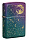 Зажигалка ZIPPO Starry Sky с покрытием Iridescent, латунь/сталь, фиолетовая, матовая, 38x13x57 мм