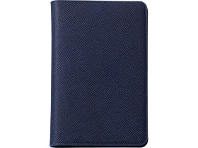 Футляр-книжка на 4-е карты с RFID Favor, темно-синий