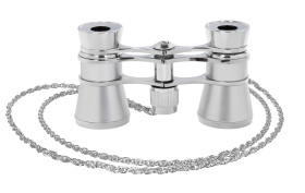 Театральный бинокль Levenhuk Broadway 325B, серебристый