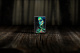 Зажигалка ZIPPO Skeleton Design с покрытием Black Light, латунь/сталь, черная, матовая, 38x13x57 мм