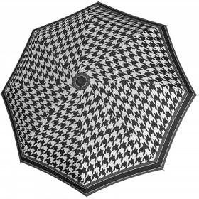 Зонт автоматический 7441465BW03 Doppler Fiber Magic 5 x 5 x 29 см принт черно-белый
