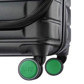 Набор из накладок для колёс 8 шт и адресной бирки DELSEY Travel Accessories 17 x 4 x 44 см зеленый