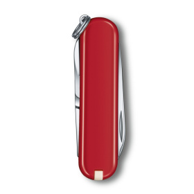 Нож-брелок VICTORINOX Classic "Style Icon", 58 мм, 7 функций, красный