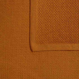 Плед Ornato, оранжевый (светлое золото)