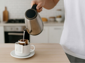 Кофе в дрип пакете Бразилия 50% / Эфиопия 50%), черный (Р)