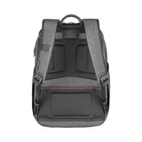 Рюкзак VICTORINOX Architecture Urban2 City Backpack 14'', серый, полиэстер / кожа, 30x19x42 см, 17 л