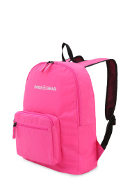 Рюкзак SWISSGEAR складной, розовый, полиэстер, 33,5х15,5x40 см, 21 л