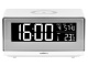 Часы с беспроводным зарядным устройством Rombica Timebox 2, белый