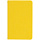Блокнот Cluster Mini в клетку, желтый