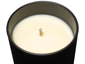 Ароматическая свеча в черном стакане Mystery, коллекция Exclusive, 250 мл (черный)