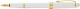Перьевая ручка Cross Bailey Light Polished White Resin and Gold Tone, перо F