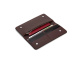 Бумажник Клайд, коричневый