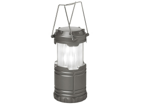 Туристический фонарь с эффектом пламени Beacon, серый