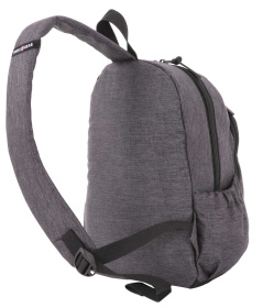 Рюкзак SWISSGEAR 13'', cерый, ткань Grey Heather/ полиэстер 600D PU , 25х14х35 см, 12 л