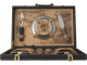 Подарочный набор (темно-коричневый, бежевый)