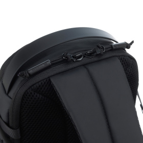 Рюкзак на одно плечо TORBER Xtreme, белый/чёрный, 20 х 8 х 31 см, 5л