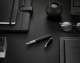 Ручка-роллер Parker "Ingenuity Black CT" стержень:F, цвет чернил: black, в подарочной упаковке.