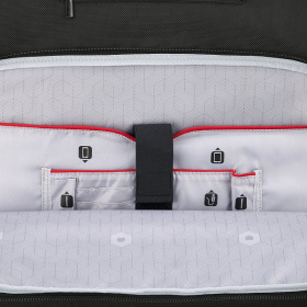 Рюкзак для ноутбука на колесах DELSEY PARVIS PLUS 44 x 38 x 20 см черный