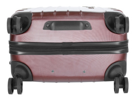Чемодан BUGATTI Galatea, красный, поликарбонат / АБС-пластик, 36,5х24,5х56 см, 37,54 л