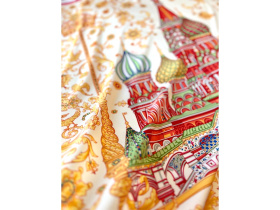 Платок Собор Василия Блаженного (разноцветный)