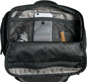 Рюкзак VICTORINOX Altmont Professional Fliptop 15'', чёрный, полиэфирная ткань, 33x26x49 см, 26 л
