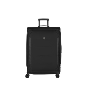 Чемодан VICTORINOX Crosslight, чёрный, RPET полиэстер, 50x32x76 см, 106 л
