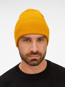 Шапка Nobilis Mono, желтая (медовая)