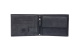 Бумажник KLONDIKE Yukon, натуральная кожа в черном цвете, 12,5 х 3 х 9,5 см