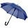 Зонт-трость Undercolor с цветными спицами, синий