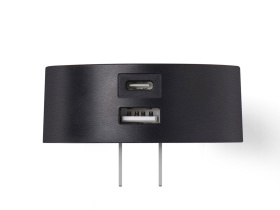 Адаптер питания USB Poweron, черный