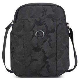 Сумка плечевая DELSEY PICPUS 24 x 19 x 6 см черный камуфляж