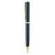 Ручка шариковая Pierre Cardin коллекция ЭКОНОМ | ECON, цвет - синий металлик. Упаковка Е