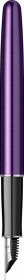 Перьевая ручка Parker Sonnet Essentials Violet SB Steel CT, перо: F, цвет чернил black, в подарочной упаковке.