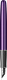 Перьевая ручка Parker Sonnet Essentials Violet SB Steel CT, перо: F, цвет чернил black, в подарочной упаковке.