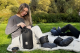 643639 Сапожки-носочки пуховые Comfort Socks Travel Grass Black 36-39 р.