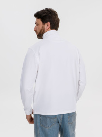 Свитшот на молнии Morfiss, белый