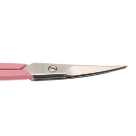 Ножницы Dewal Beauty маникюрные для кутикулы 9 см, розовый
