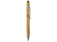 Ручка-стилус из бамбука Tool с уровнем и отверткой (натуральный)