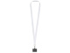 Ланъярд 2 см под сублимацию с трендовым карабином и большим держателем для телефона из ПЭ, серебристый