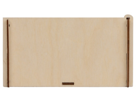 Деревянная коробка для гирлянды с наполнителем-стружкой Ларь