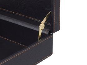 Дипломат подарочный, темно-коричневый