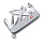 Нож перочинный VICTORINOX Pioneer X, 93 мм, 9 функций, алюминиевая рукоять, серебристый