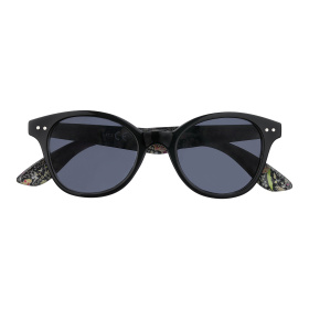 Очки солнцезащитные ZIPPO, женские, черные, оправа из поликарбоната